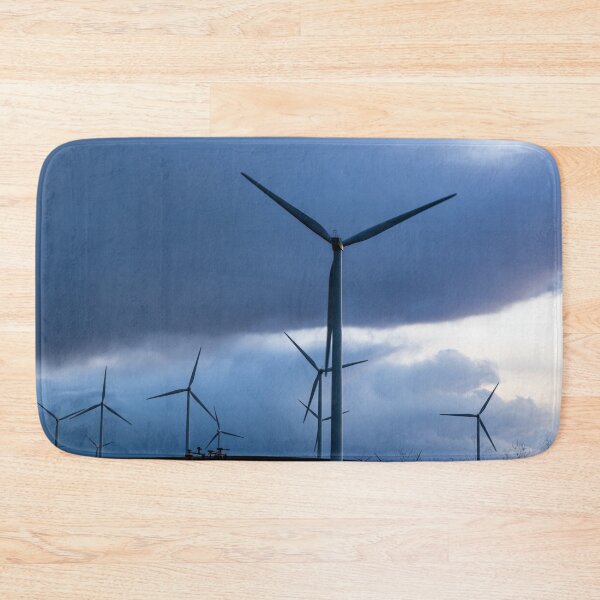 Item preview, A wind farm off California Rt. 12 near Rio Vista in Solano County, California designed and sold by OrcaNature.