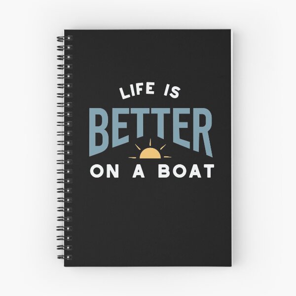 Item preview, Funny Boating Saying Life is Better on a Boat designed and sold by whyitsme.