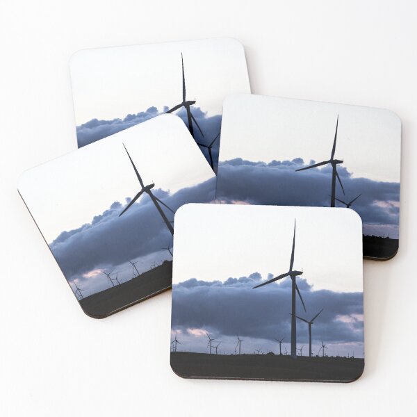 Item preview, A wind farm off California Rt. 12 near Rio Vista in Solano County, California designed and sold by OrcaNature.