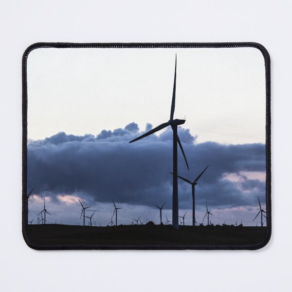 Item preview, A wind farm off California Rt. 12 near Rio Vista in Solano County, California designed and sold by OrcaNature.