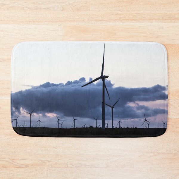 Item preview, A wind farm off California Rt. 12 near Rio Vista in Solano County, California designed and sold by OrcaNature.
