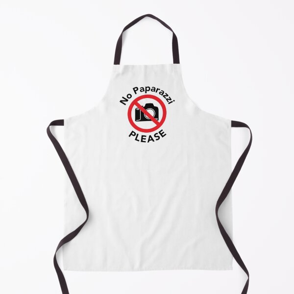 Item preview, No Paparazzi Please designed and sold by SpoofTShirts.