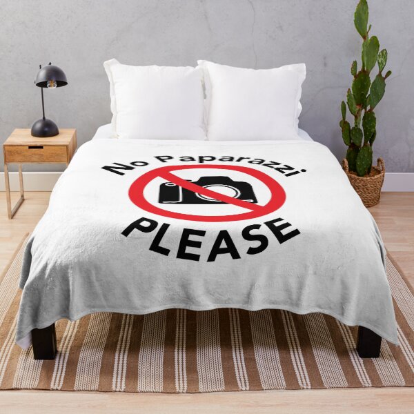 Item preview, No Paparazzi Please designed and sold by SpoofTShirts.