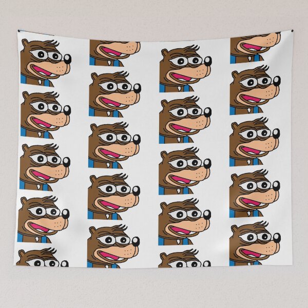 Item preview, Banjo Kazooie Sticker Feeling Happy Good Times Man Pepe Meme designed and sold by esperramuh.