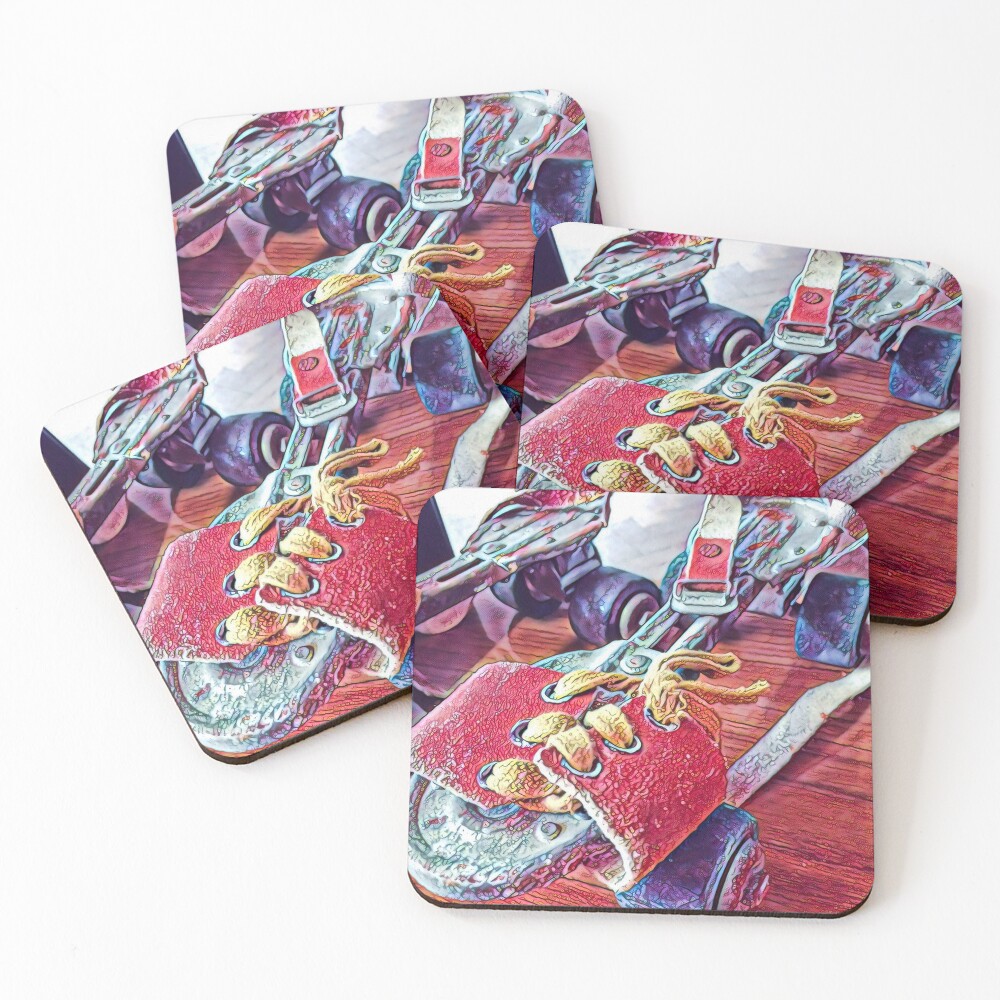Item preview, Coasters (Set of 4) designed and sold by RandaRubyRed.