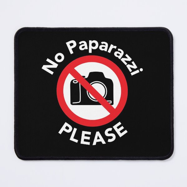 Item preview, No Paparazzi Please | No Photography designed and sold by SpoofTShirts.