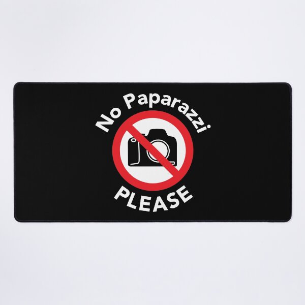 Item preview, No Paparazzi Please | No Photography designed and sold by SpoofTShirts.