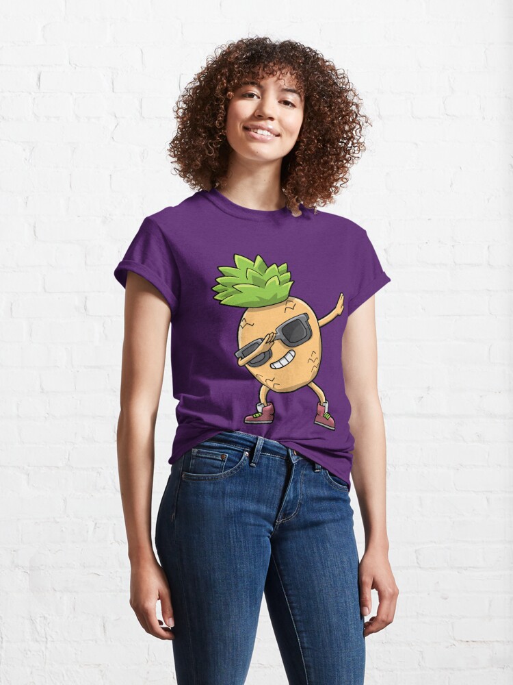 Disover Dabbing Pineapple Summer Classic T-Shirt