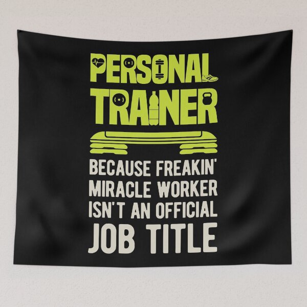 Item preview, Funny Personal Trainer designed and sold by artworkbyrihen.