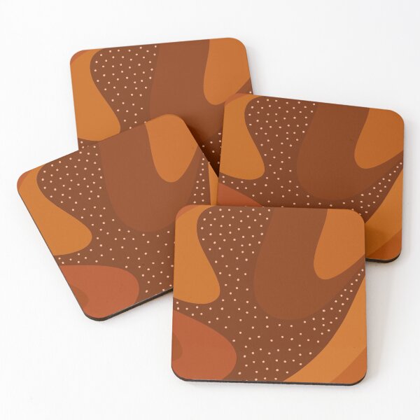 Item preview, Burnt Orange Funky Retro Design designed and sold by bubblyshades.