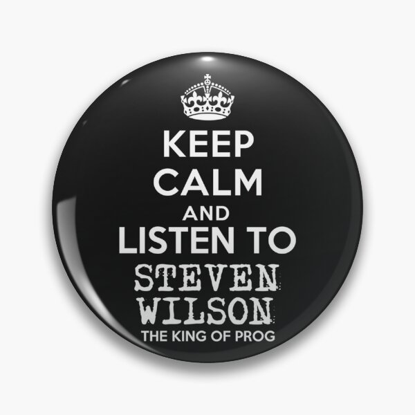 Item preview, Keep calm and listen to Steven Wilson   designed and sold by DonWillisJrArts.
