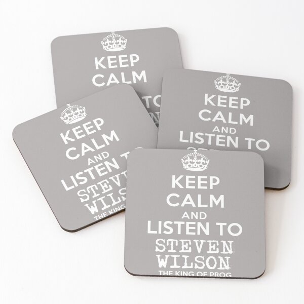Item preview, Keep calm and listen to Steven Wilson   designed and sold by DonWillisJrArts.