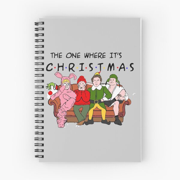 Item preview, The One Where It's Christmas - Friends Christmas designed and sold by Zombiegirl1302.