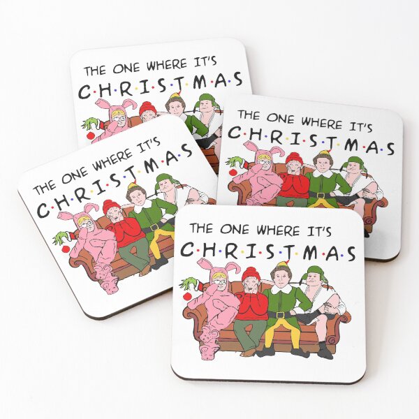 Item preview, The One Where It's Christmas - Friends Christmas designed and sold by Zombiegirl1302.