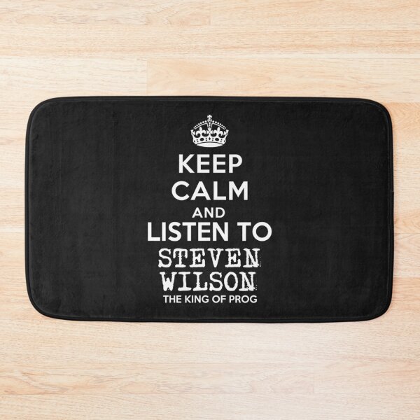 Item preview, Keep calm and listen to Steven Wilson   designed and sold by DonWillisJrArts.