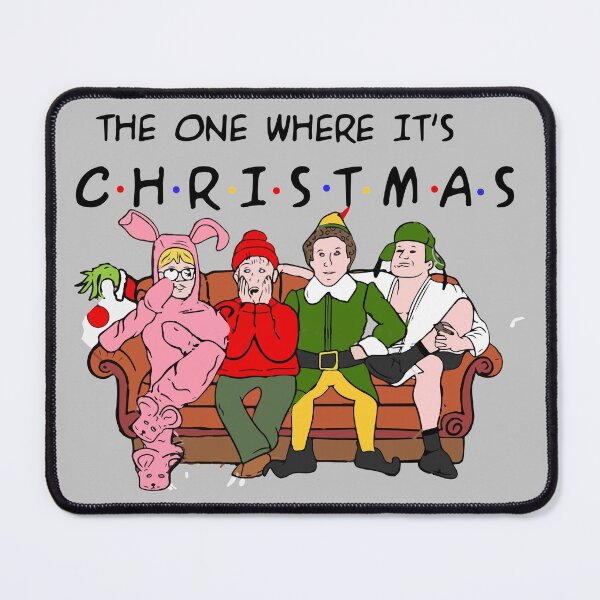 Item preview, The One Where It's Christmas - Friends Christmas designed and sold by Zombiegirl1302.