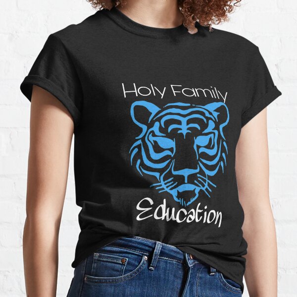 Women's Blue Holy Family Tigers Field Hockey T-Shirt