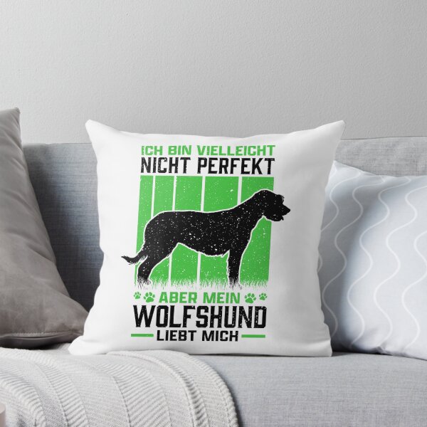 Artikelvorschau, Irischer Wolfshund liebt mich Windhund Wolfhound entworfen und verkauft von madgrfx.