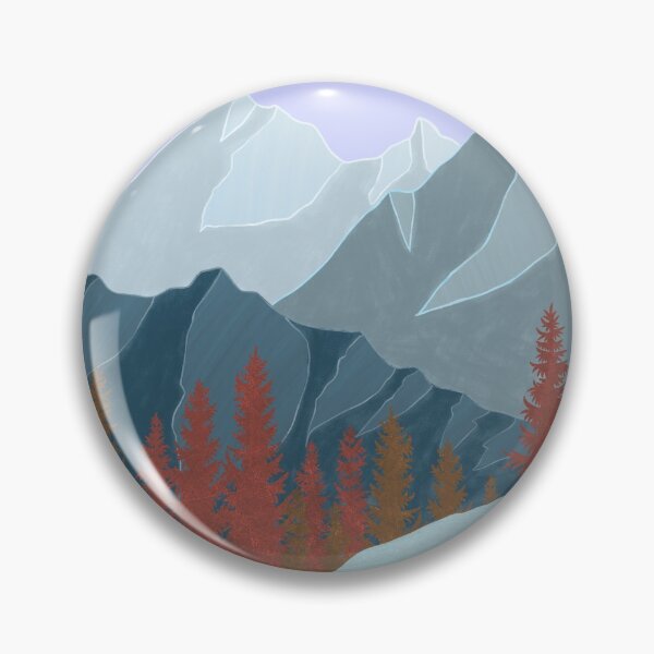 Item preview, Mountains and Moss designed and sold by TeshiasCanvas.