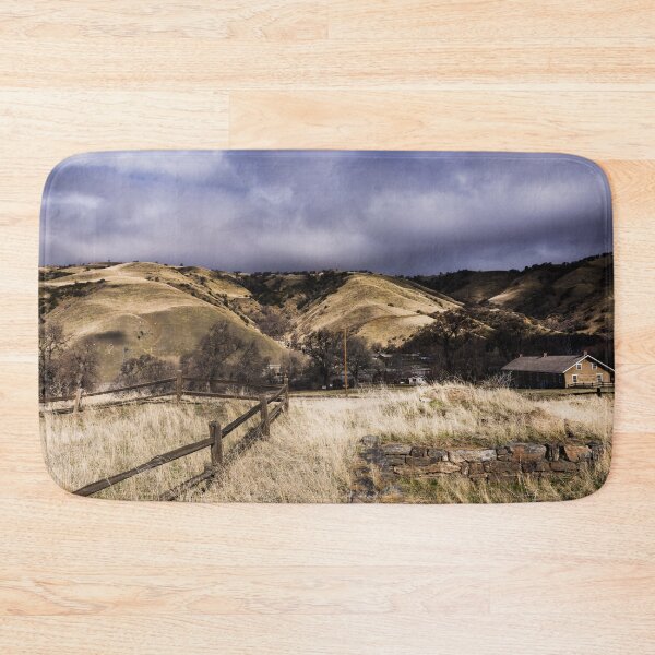 Item preview, Scene, including a barracks building, from California's Fort Tejon State Park in Grapevine Canyon on the main route between California's central valley and Southern California designed and sold by OrcaNature.