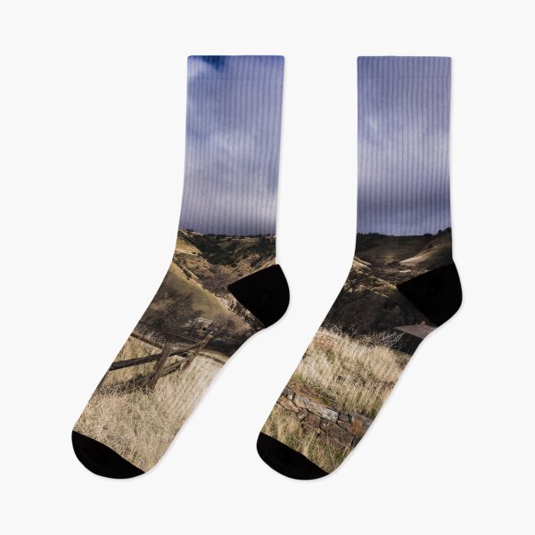 Item preview, Scene, including a barracks building, from California's Fort Tejon State Park in Grapevine Canyon on the main route between California's central valley and Southern California designed and sold by OrcaNature.