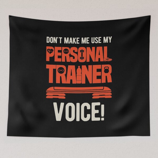 Item preview, Funny Personal Trainer designed and sold by artworkbyrihen.