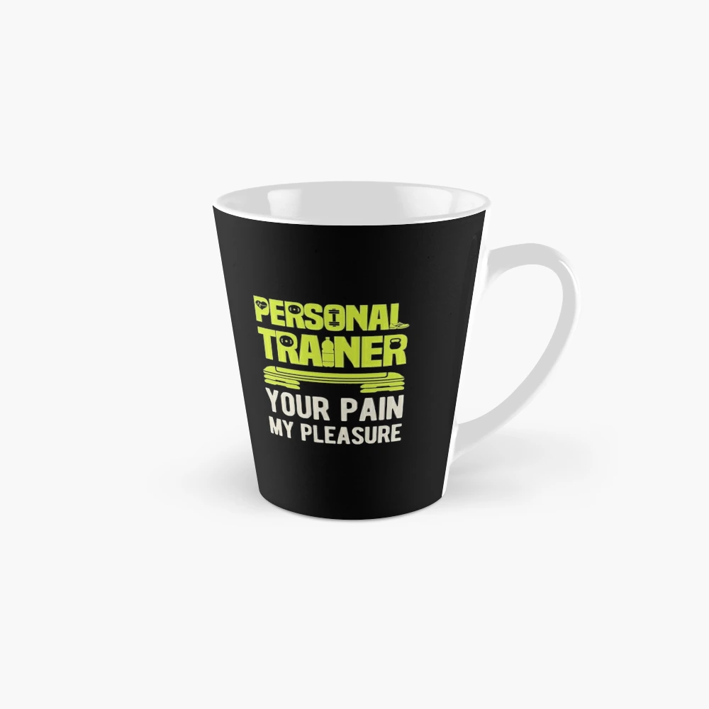 I'd Have Quit But Trainer Scares Me Funny Gym Fitness Mug 11oz 