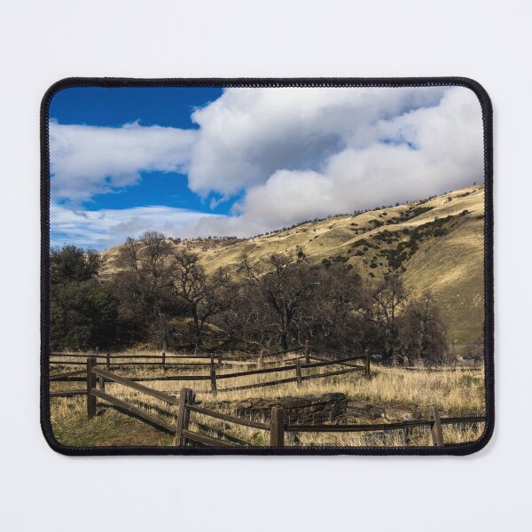 Item preview, Scene, including a barracks building, from California's Fort Tejon State Park in Grapevine Canyon on the main route between California's central valley and Southern California designed and sold by OrcaNature.