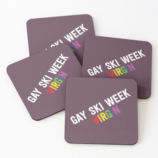 Item preview, Aspen Gay Ski Week Virgin (Rainbow) designed and sold by avanTishirtco.