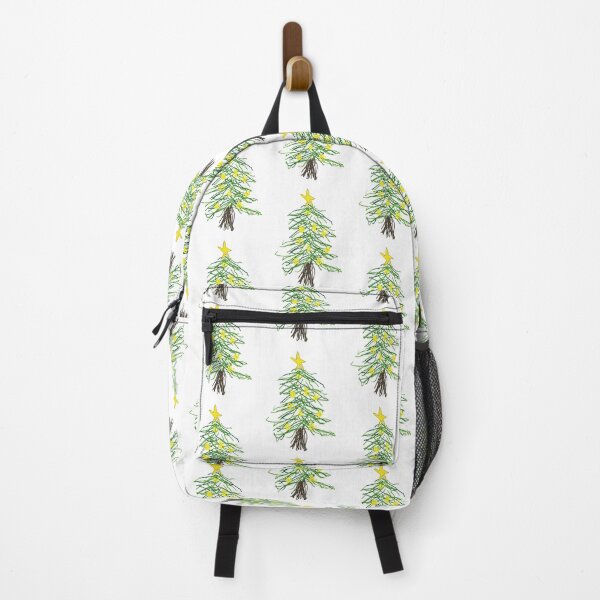Item preview, Childish Christmas tree (white background) designed and sold by MentaLee.