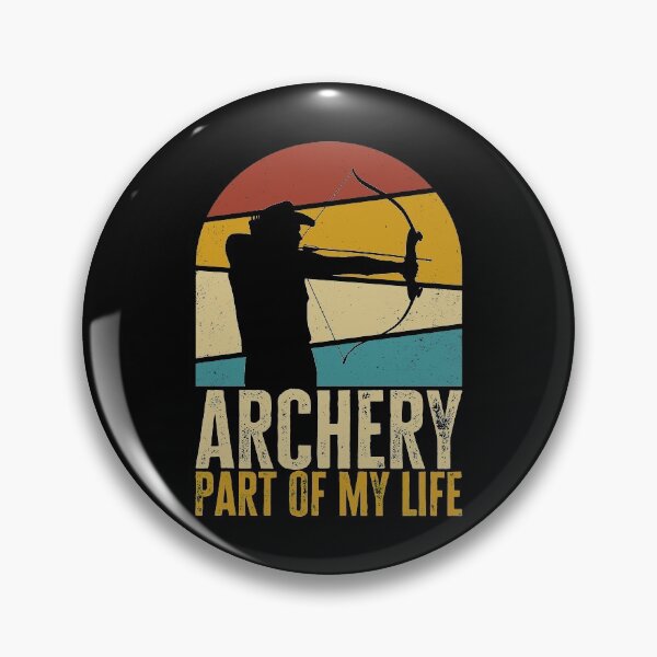 Item preview, Archery - Part Of My Life. Retro Vintage Archery Lover, Gift for Archers designed and sold by AS-Shirts.