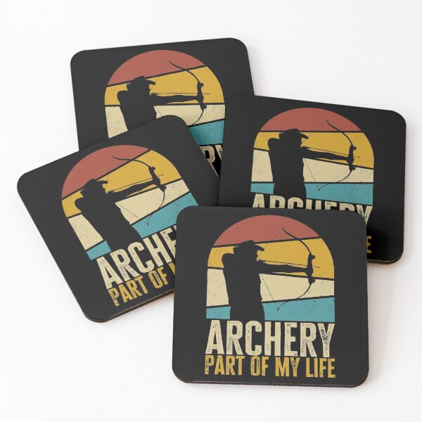 Item preview, Archery - Part Of My Life. Retro Vintage Archery Lover, Gift for Archers designed and sold by AS-Shirts.