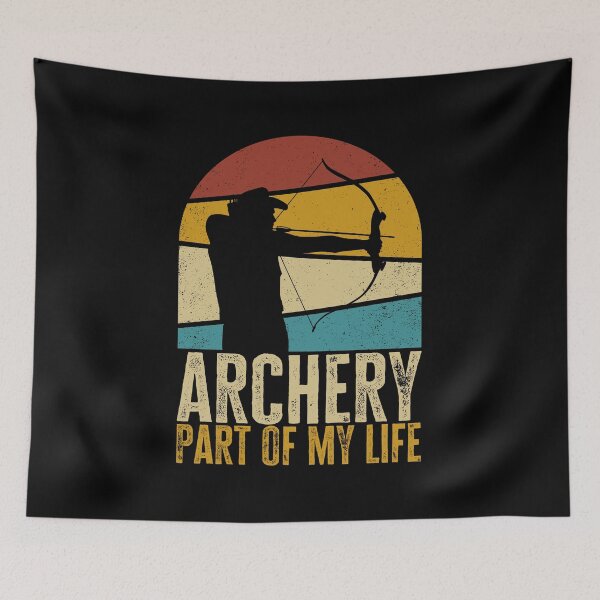Item preview, Archery - Part Of My Life. Retro Vintage Archery Lover, Gift for Archers designed and sold by AS-Shirts.