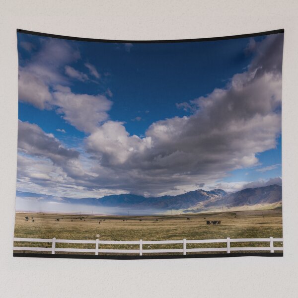 Item preview, Ranch along Interstate 5, above California's Fort Tejon State Historic Park designed and sold by OrcaNature.