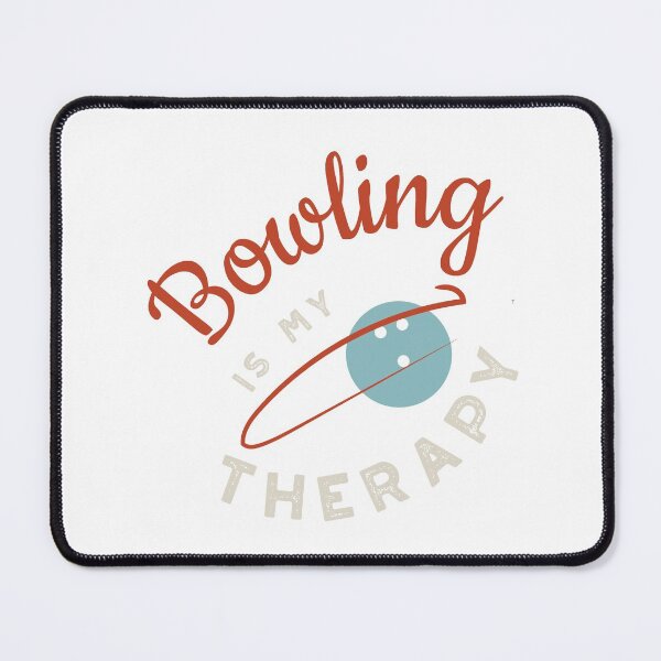 Item preview, Bowling is My Therapy designed and sold by whyitsme.