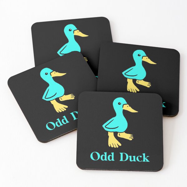 Item preview, Odd Duck with Human Feet   designed and sold by Mochi-Merch.
