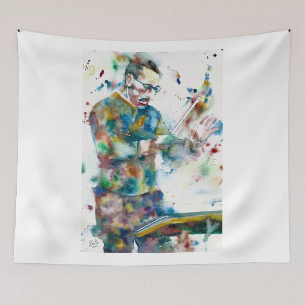Item preview, IGOR STRAVINSKY - watercolor portrait. 4 designed and sold by lautir.