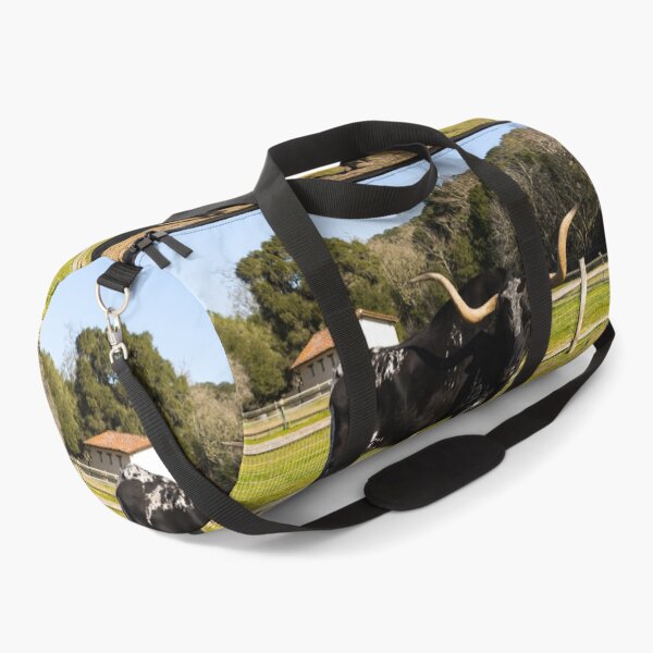 Item preview, Longhorn steer at La Purisima Mission, Lompoc, California designed and sold by OrcaNature.