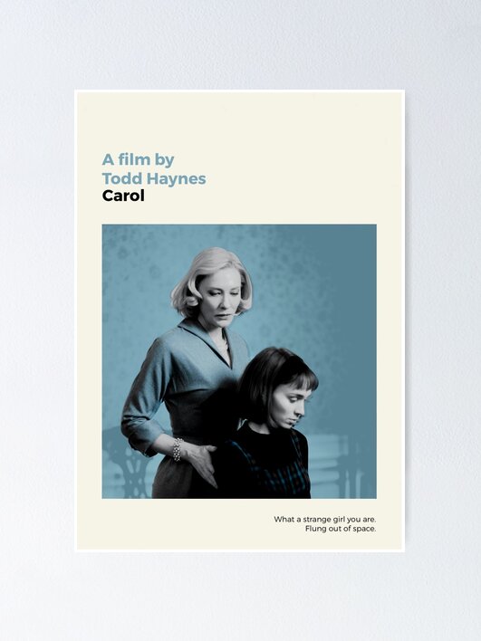 CAROL　ポスター Carol Movie Poster