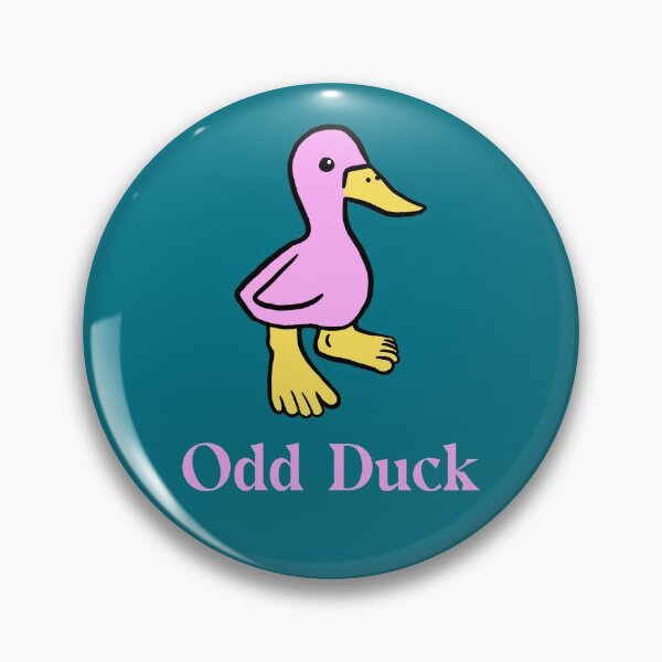 Item preview, Odd Duck with Human Feet   designed and sold by Mochi-Merch.