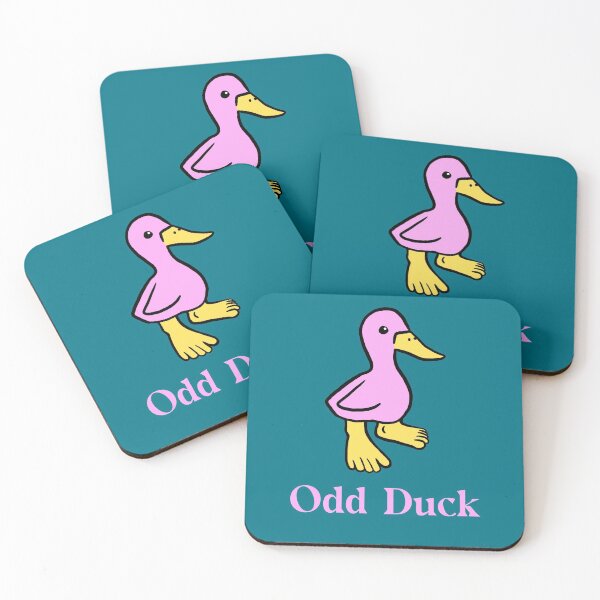 Item preview, Odd Duck with Human Feet   designed and sold by Mochi-Merch.