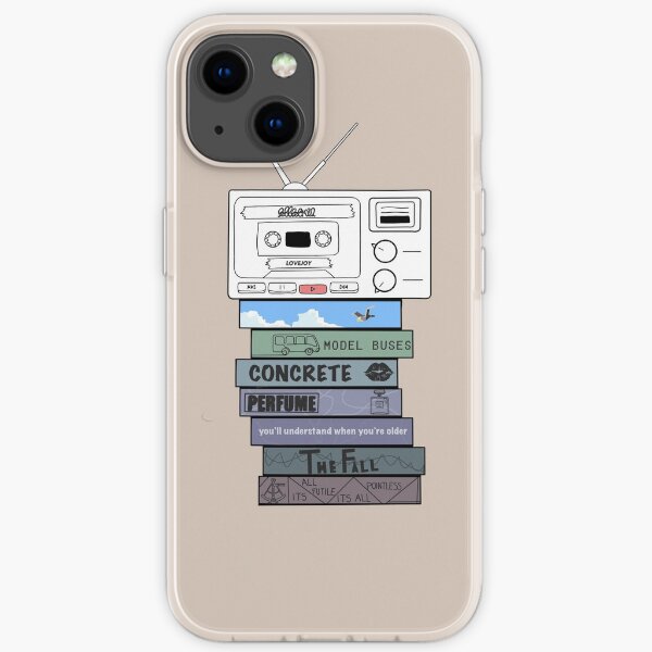 Pebble Brain Album Mixtape iPhone Soft Case