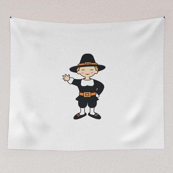 Item preview, Kawaii pilgrim thanksgiving designed and sold by MollinS7.