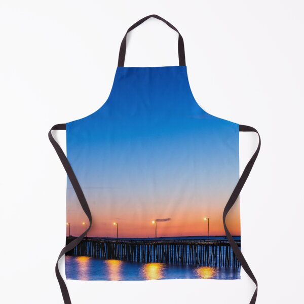 Item preview, The Avila Beach pier at sunset designed and sold by OrcaNature.
