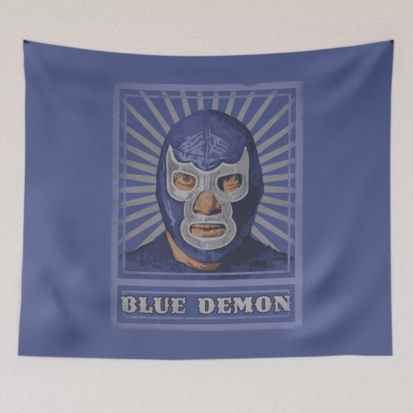 Item preview, Blue Demon Poster designed and sold by TheManito.