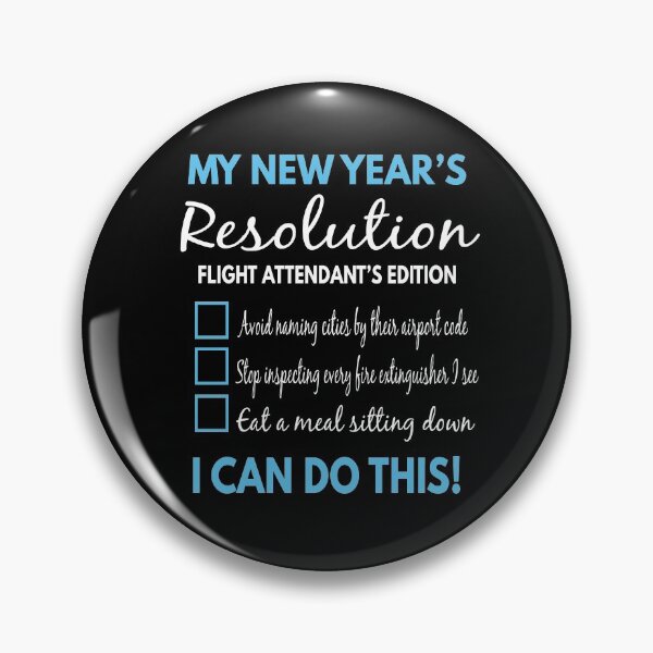 Item preview, Happy New Years Eve 2022 - Flight Attendant designed and sold by MoonsmileProd.