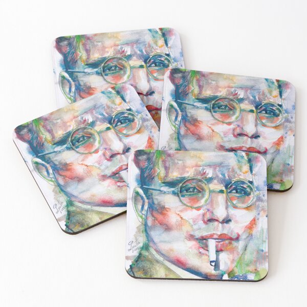 Item preview, KURT WEILL watercolor portrait .1 designed and sold by lautir.