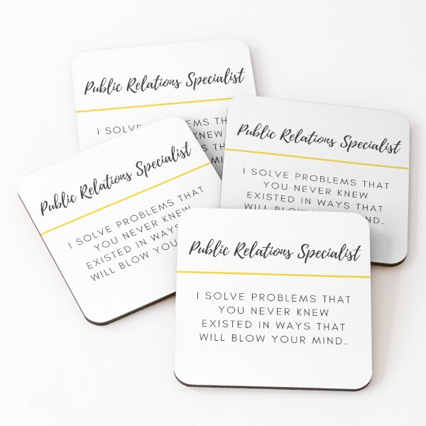 Item preview, Public Relations Specialist designed and sold by DesireeSwance.