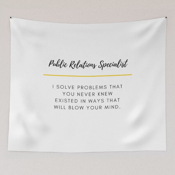 Item preview, Public Relations Specialist designed and sold by DesireeSwance.