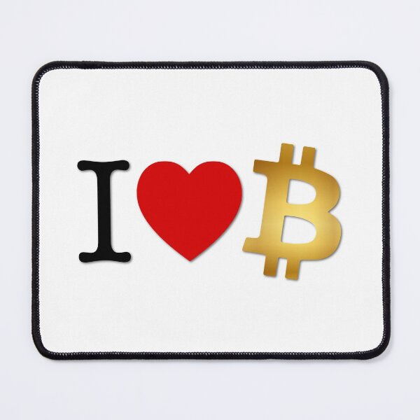 Item preview, I love btc (black) designed and sold by didijuca.